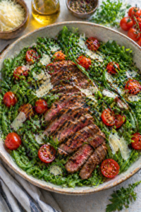 Steak and Arugula Salad