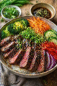 Steak and Rice Bowl