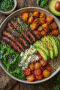 Steak and Sweet Potato Bowl