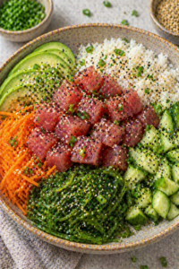 Tuna and Avocado Bowl