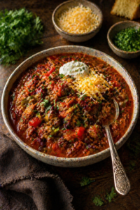 Turkey Chili with Beans