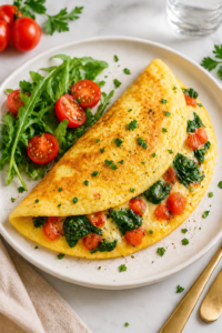Veggie Omelette Dinner