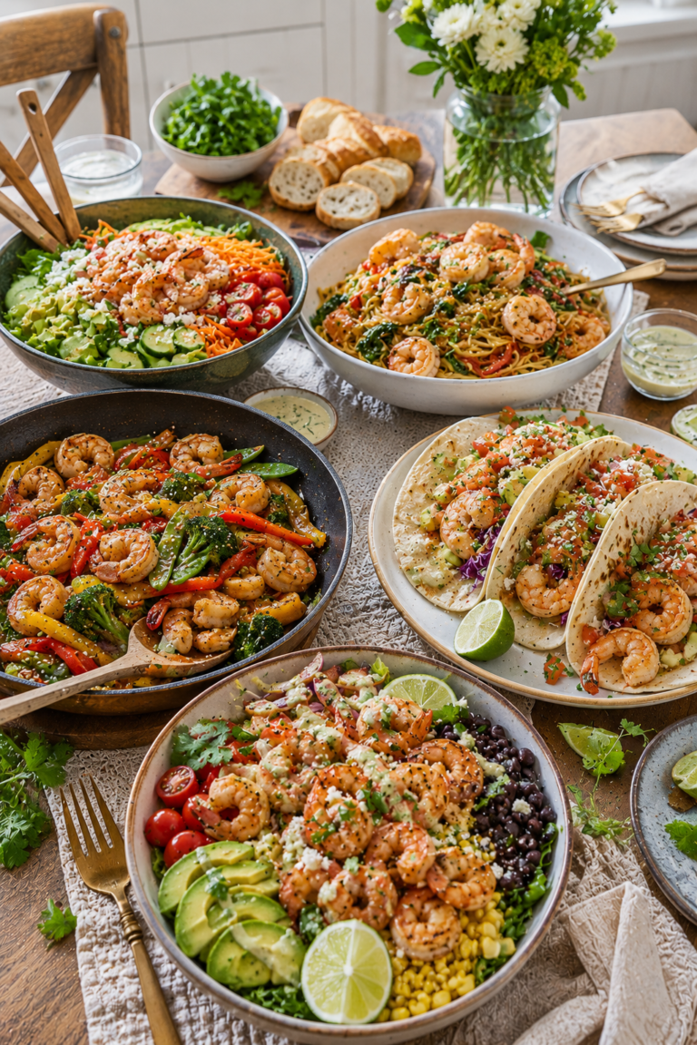 19 Healthy Shrimp Dinner Recipes for Quick Meals