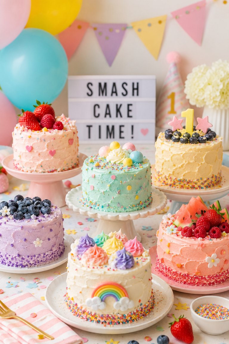 20 Smash Cake Recipe for Kids