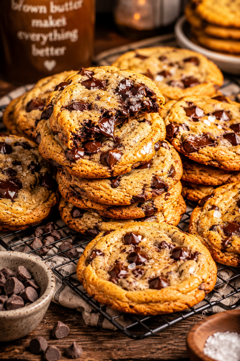 21 Brown Butter Chocolate Chip Cookies