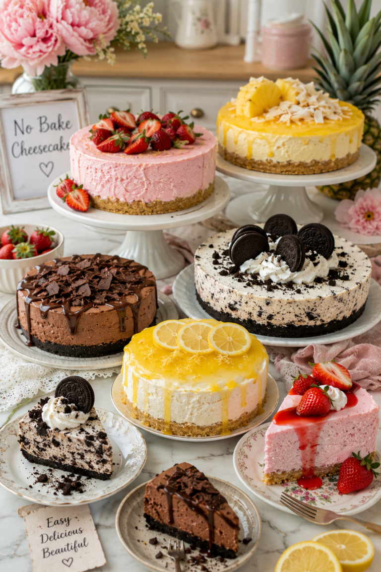 22 No Bake Cheesecake Recipe