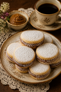 Alfajores with Coffee Dinner Dessert