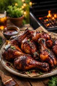 BBQ Grilled Chicken Drumsticks