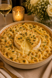 Baked Brie Pasta