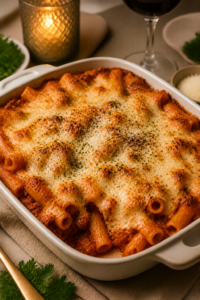 Baked Ziti with Cheese