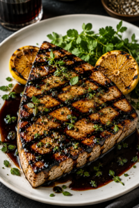 Balsamic Swordfish Steak