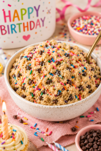 Birthday Cake Cookie Dough