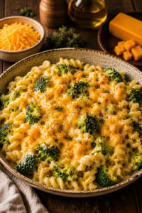 Broccoli Cheddar Pasta