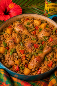 Caribbean Chicken Pelau