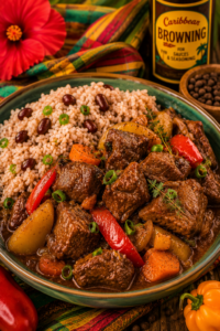 Caribbean Stewed Beef