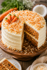 Carrot Coconut Cake