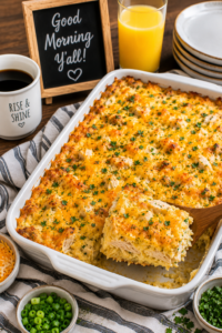 Chicken Hashbrown Breakfast Casserole