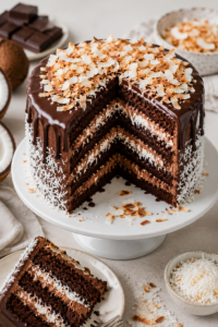 Chocolate Coconut Cake
