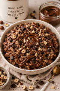 Chocolate Hazelnut Cookie Dough
