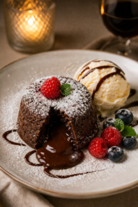 Chocolate Lava Cake (Birthday Dessert)