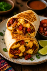 Chorizo Breakfast Burrito