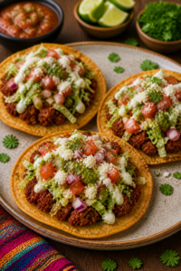 Chorizo Tostadas