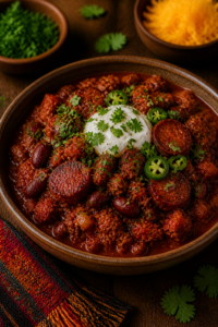 Chorizo and Bean Chili