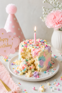 Classic Vanilla Smash Cake