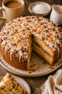 Coconut Coffee Cake