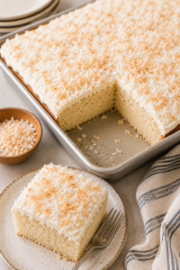 Coconut Sheet Cake