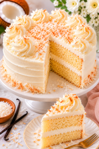 Coconut Vanilla Cake
