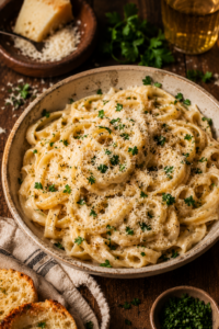 Creamy Garlic Parmesan Pasta