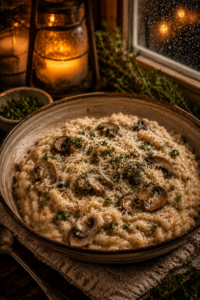 Creamy Mushroom Risotto