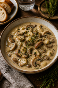 Creamy Mushroom Stew