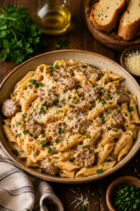 Creamy Sausage Pasta