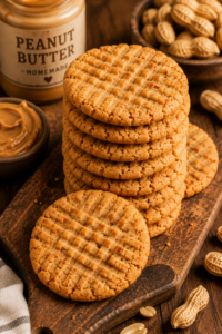 Crunchy Peanut Butter Cookies