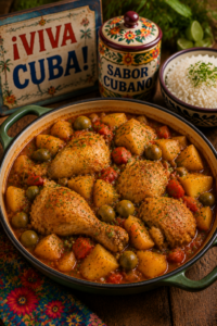 Cuban Chicken Fricassee