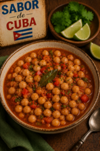 Cuban Garbanzo Bean Stew