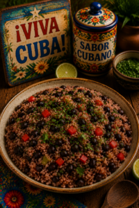 Cuban Rice and Black Beans