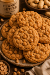 Double Peanut Butter Cookies