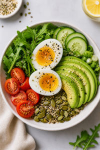 Egg and Avocado Bowl