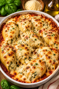 Extra Cheesy Stuffed Shells