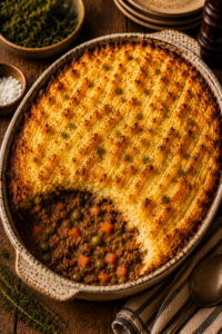 Extra Crispy Potato Shepherd’s Pie