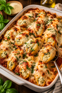 Family Style Ricotta Stuffed Shells