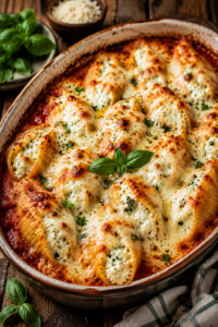 Four Cheese Stuffed Shells