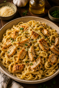 Garlic Butter Chicken Pasta