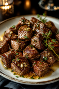 Garlic Butter Steak Bites