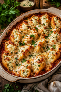 Garlic Herb Ricotta Shells
