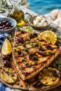 Greek Style Swordfish