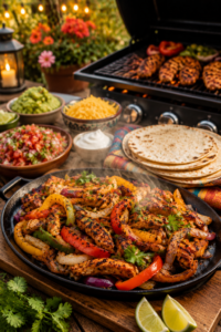Grilled Chicken Fajitas